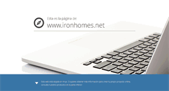 Desktop Screenshot of ironhomes.net