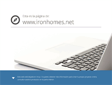 Tablet Screenshot of ironhomes.net